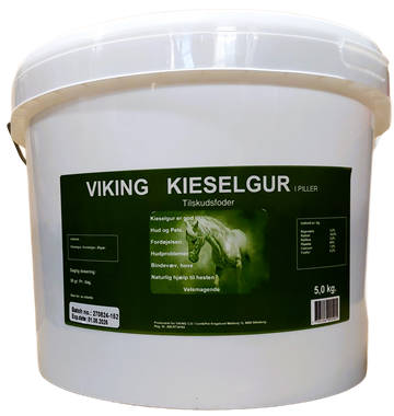 Kieselgur 5 kg. i pilleform