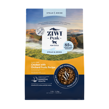 ZiwiPeak Steam & Dried Dog Chicken Pouch 3,2 kg.