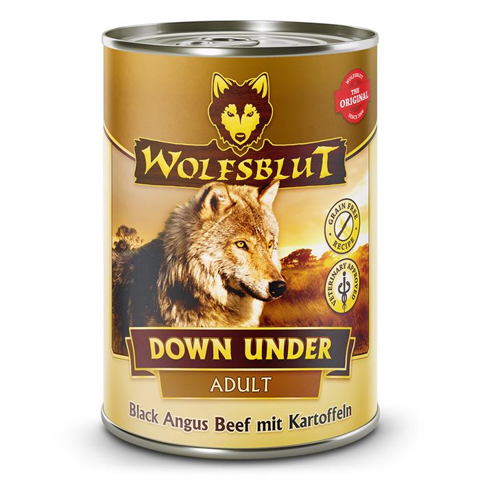 WOLFSBLUT, Down Under, Wet Food (dåse) 395 gr.