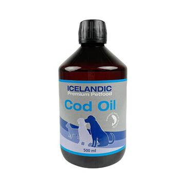 Iceland Pet Torske olie 500 ml. m/pumpe